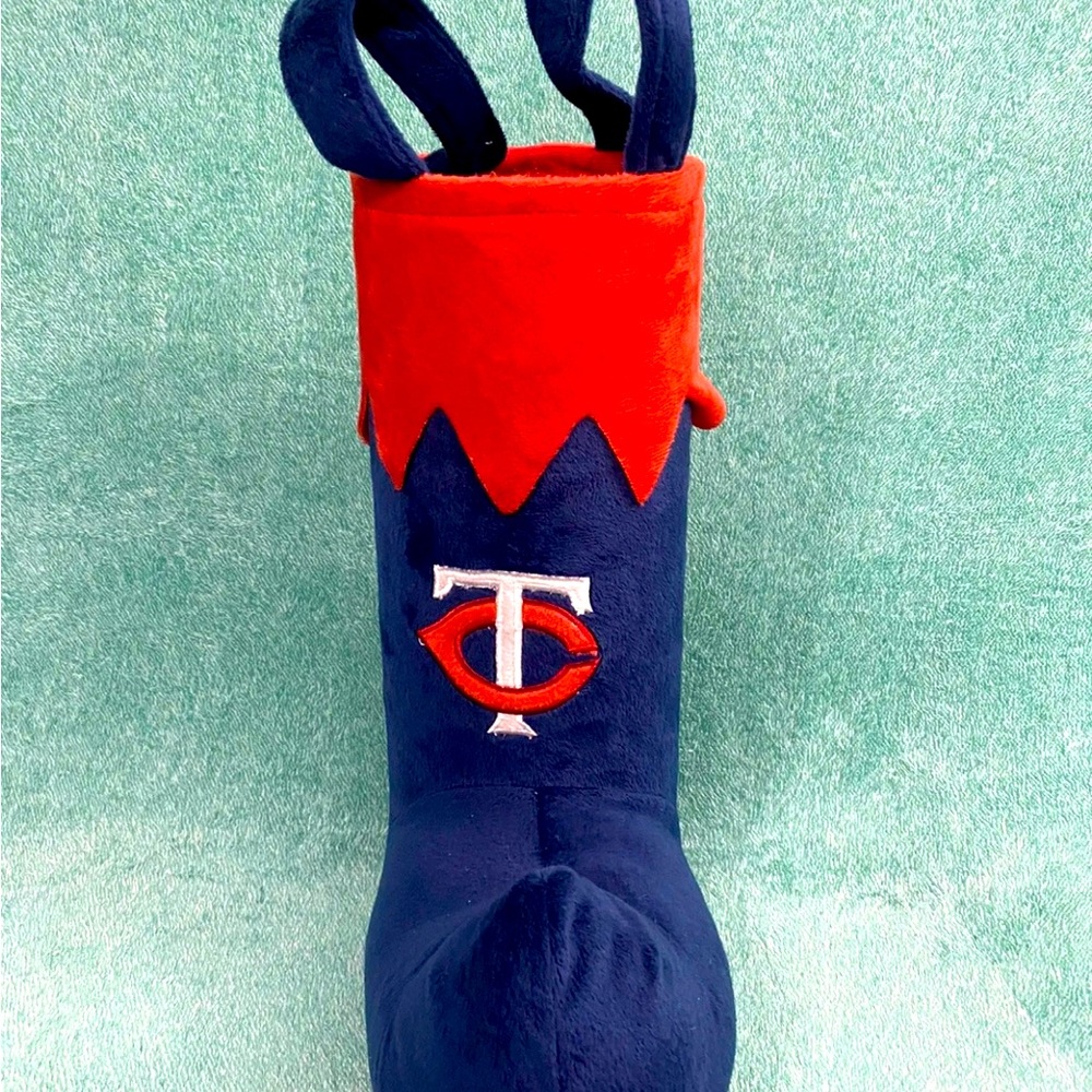 Minnesota Twins Table Top Christmas Stocking MLB. 13.5”